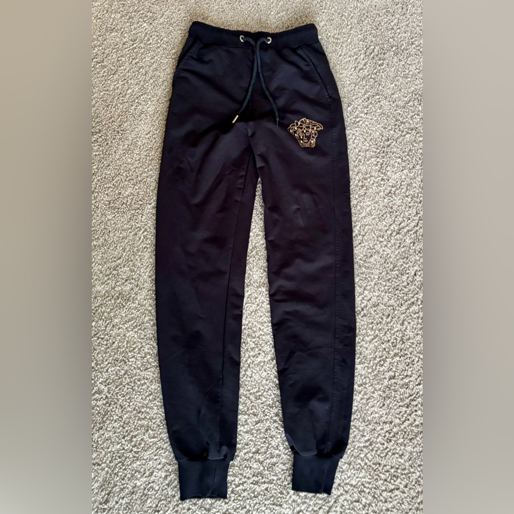 Versace Kids Black Joggers